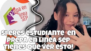 ⚠️Se el mejor ESTUDIANTE de PREPA EN LINEA SEP ✅️ 💻 [upl. by Lihas]