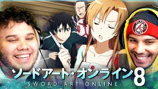 Sword Art Online Episode 8 REACTION  Asunas Discord Mod [upl. by Crellen]