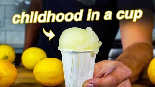 This Easy 3 Ingredient Lemon Italian Ice Is Childhood In a Paper Cup [upl. by Rosinski]