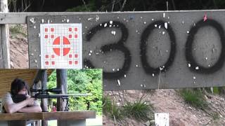 300 yards 14 moa 3 shot group with 7mm Rem Mag [upl. by Kyla]