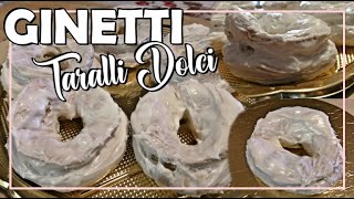 GINETTI  TARALLI DOLCI [upl. by Weinert]