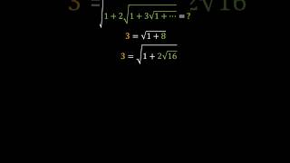 The Famous Ramanujan infinite nested radical problem [upl. by Hamas432]