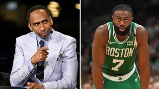 Stephen A Smith fires back at Jaylen Brown after Team USA snub [upl. by Erihppas839]