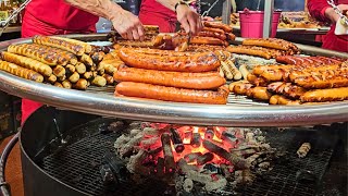 Discover GERMAN Christmas Market FOOD Favorites [upl. by Odlanir]