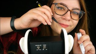 Measuring Marking amp Adjusting Your Ears Up Close Ear Sounds Ear Touching ✨️ ASMR Roleplay [upl. by Melba242]