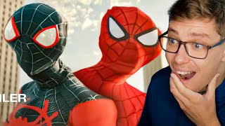 Reacting To SPOODERMAN FINAL Official Trailer Funny [upl. by Zetram198]