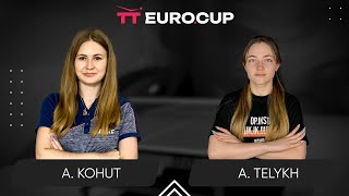 1610 Alina Kohut  Anastasiia Telykh 05112024 TT EuroCup Women Ukraine Star TABLE 4 [upl. by Nedrud]