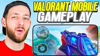 VALORANT MOBILE FIRST FULL GAMEPLAY [upl. by Attey]