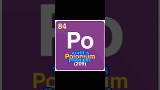 Polonium210 highly radioactive extremely toxicquot [upl. by Inele]