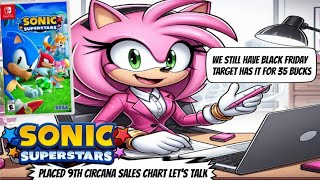 Sonic Superstars Places 9th in US Sales Charts 35 Dollars at Target Right Now Lets Talk SEGA NEWS [upl. by Ginzburg]