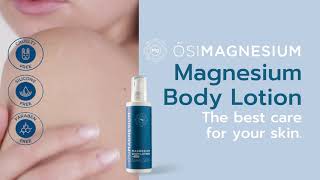 Magnesium Body Lotion  OsiMagnesium [upl. by Ylimme]