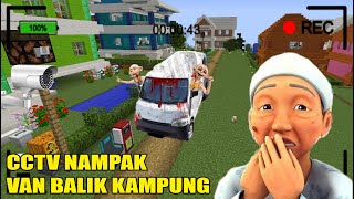 CCTV NUAMPUAK VAN BALIK KAMPUNG DI DEPAN RUMAH UPIIN [upl. by Eiruam]