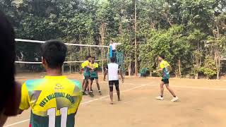 Zone 21 vs zone 20 volleyball interzone pt 1 [upl. by Biancha633]