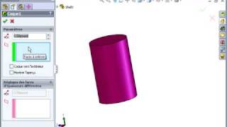 SolidWorks Coque Francais SolidProfessor [upl. by Leid]