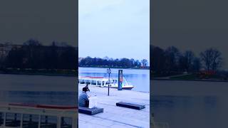 Hamburg ALSTER Lake 🇩🇪 germany subscribe 👍 [upl. by Ajidahk998]