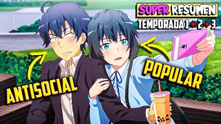 ❌El ANTISOCIAL que CONQUISTÓ a LAS CHICAS MAS LINDAS de LA ESCUELA🤍OREGAIRU T12 y 3 SUPER RESUMEN [upl. by Bayless97]