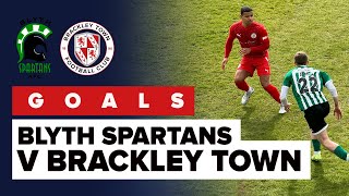 GOALS  Blyth Spartans 15 Brackley Town [upl. by Meakem]