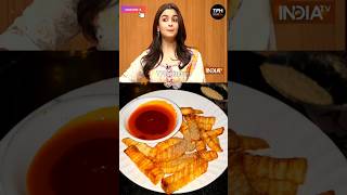 ALIA amp MAHESH BHATT ke favourite ALOO FRY Recipe 🤩🥔 shorts aliabhatt food viralrecipe potatofry [upl. by Neliac]