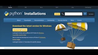 How to download and install Python in windows 1011 64 bit OS [upl. by Accemahs]