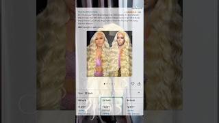 BEST 613 blonde wig wigs wiginstall wigreview [upl. by Carmelia]