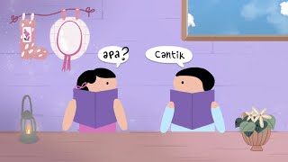 Tiara Andini Arsy Widianto – Cantik Official Lyric Video [upl. by Jessalin]