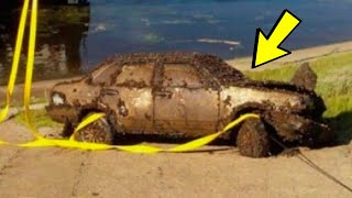 A Car was Lifted from the Bottom of the River and a Shocking Find was Discovered inside [upl. by Luhar]