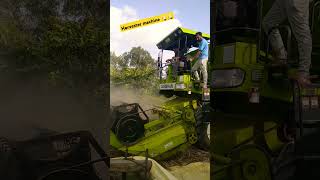 Harvester machine 🎑🎑 darshan9000 combine harvester trending harvester shorts [upl. by Orth]