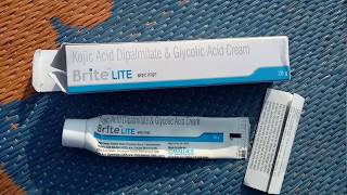 Brite lite cream गोरा करती है कि नही honest review [upl. by Navanod]