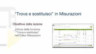 Tutorial PriMus  quotTrova e sostituisciquot in Misurazioni  ACCA software [upl. by Demb]