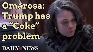 Omarosa claims President Trump suffers from a quotCoke habitquot [upl. by Ardnasela163]