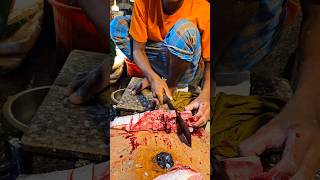 Amazing Carp Fish Cutting Skills In Bangladesh Fish Market Market shorts [upl. by Anneyehc194]