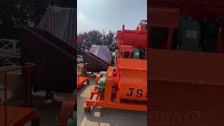 Bulk shipment Multiple JS500 concrete mixers are ready to go [upl. by Ecnerual]