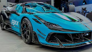 INSANE SUPERCAR SHOWROOM  Lamborghini MansoryBugatti Chiron Koenigsegg Jesko 812 SuperFast MC20 [upl. by Eulalee]