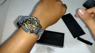 Unboxing Jam Tangan WISHDOIT dari Shopee [upl. by Nylkoorb174]