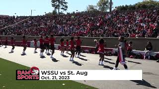 WSSU Homecoming 2023 Football Highlights WSSU vs St Augustines [upl. by Yursa]