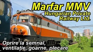 Marfar MMV Rail Romania opreste la semnalventilatiegoarne si pleaca [upl. by Mialliw671]