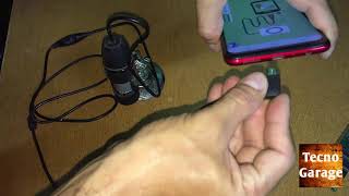 Como conectar Microscopio USB a celular TUTORIAL 2023 [upl. by Leirbaj845]