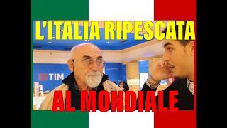 REAZIONE IN DIRETTA  il ripescaggio dellItalia al Mondiale ESPERIMENTO SOCIALE [upl. by Gnouv]