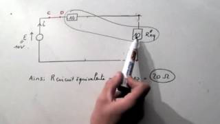 Circuit électrique intensité et tension electrique [upl. by Schuster202]