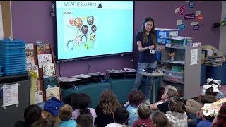 Storm Safe visits McAuliffe Elementary School [upl. by Rowena232]