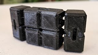 IMPRESSÃO 3D DE UM CUBO INFINITO FEITO COM TPU [upl. by Septima]