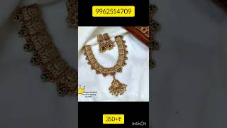 Necklace and Haram collections shorts necklace haram whatsapp 9962514709 [upl. by Nelaf]