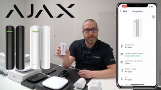 AJAX Alarm System Review Opening Detectors DoorProtect and DoorProtect Plus [upl. by Julis]