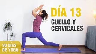 30 DÍAS DE YOGA  DÍA 13  Yoga para cuello y cervicales  Anabel Otero [upl. by Sonny590]