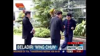 WINGCHUN INDONESIA Talk Show Kungfu Harimau Besi 811 Show MetroTV part2 [upl. by Rust774]