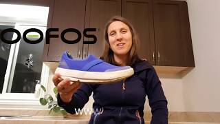 OOFOS OOmg low shoe Tested amp Reviewed [upl. by Noelle]