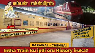 KAMBAN EXPRESS TRAVEL VLOG  Karaikkal to Chennai  Rake Sharing Series 3  SL  Vlog 104 [upl. by Allegra]