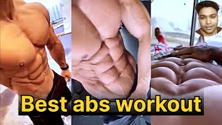 BEST ABS KILLER WORKOUTS 🔥abs absworkout coreworkout exercise fitness [upl. by Sauveur941]