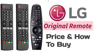 LG Tv Orginal Remote Control Price  LG Smart Tv Remote control Price [upl. by Simonetta]