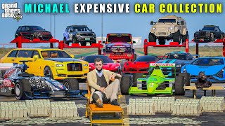 GTA 5  MICHAEL PRESIDENTS SPECIAL CAR COLLECTION  BB GAMING [upl. by Block]